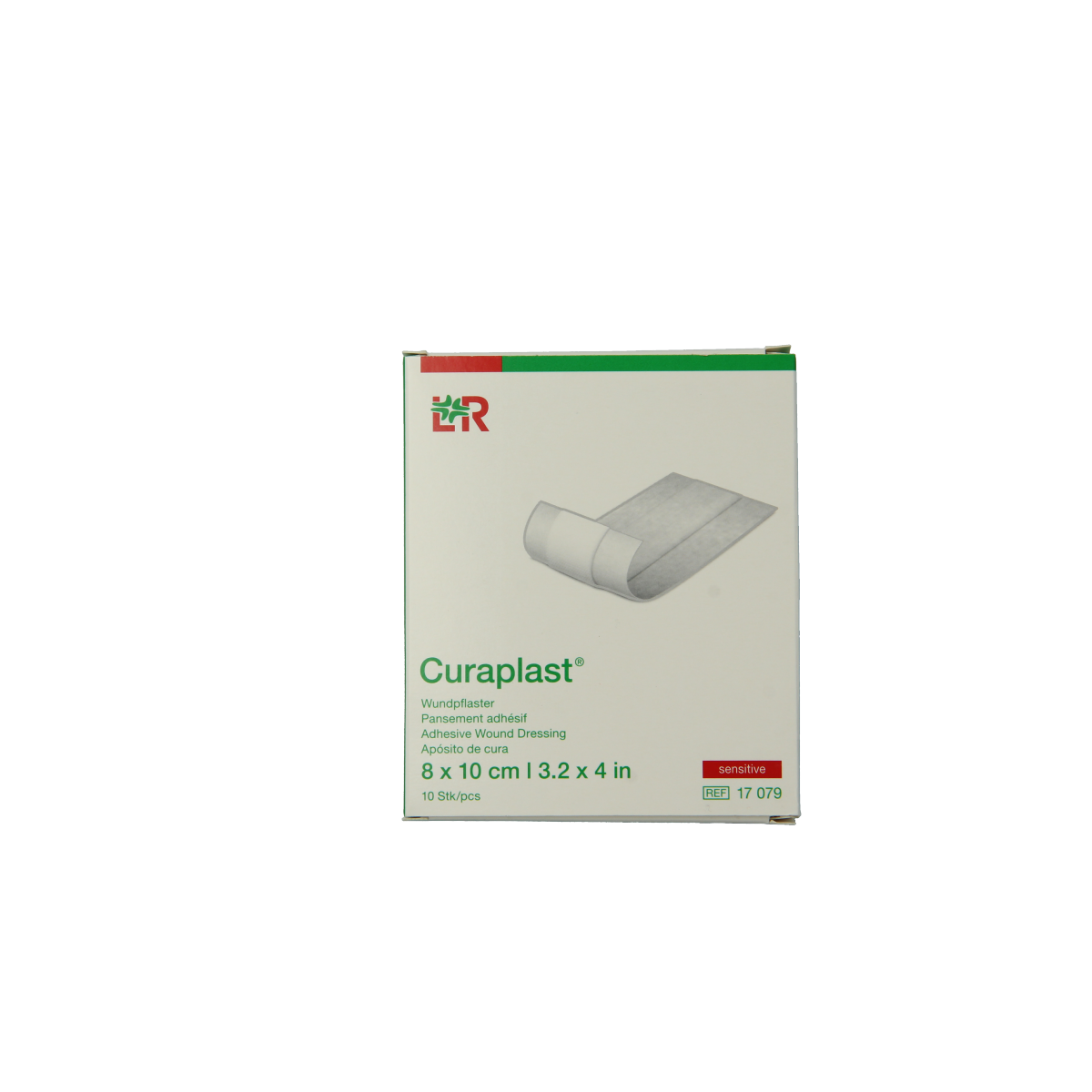 Curaplast Sensitive wondpleister 8cm x 10cm 10.00 Stuks