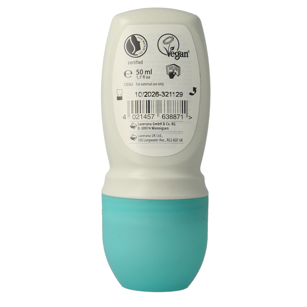 Lavera Deodorant roll-on basis sensitiv 50.00 Milliliter