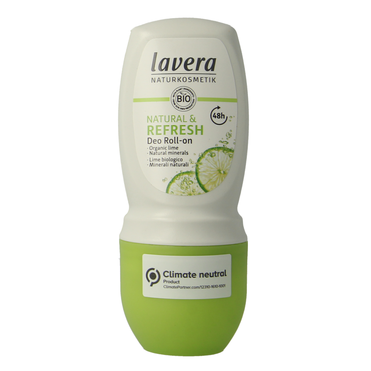 Lavera Deodorant roll-on natural & refresh bio 50.00 Milliliter