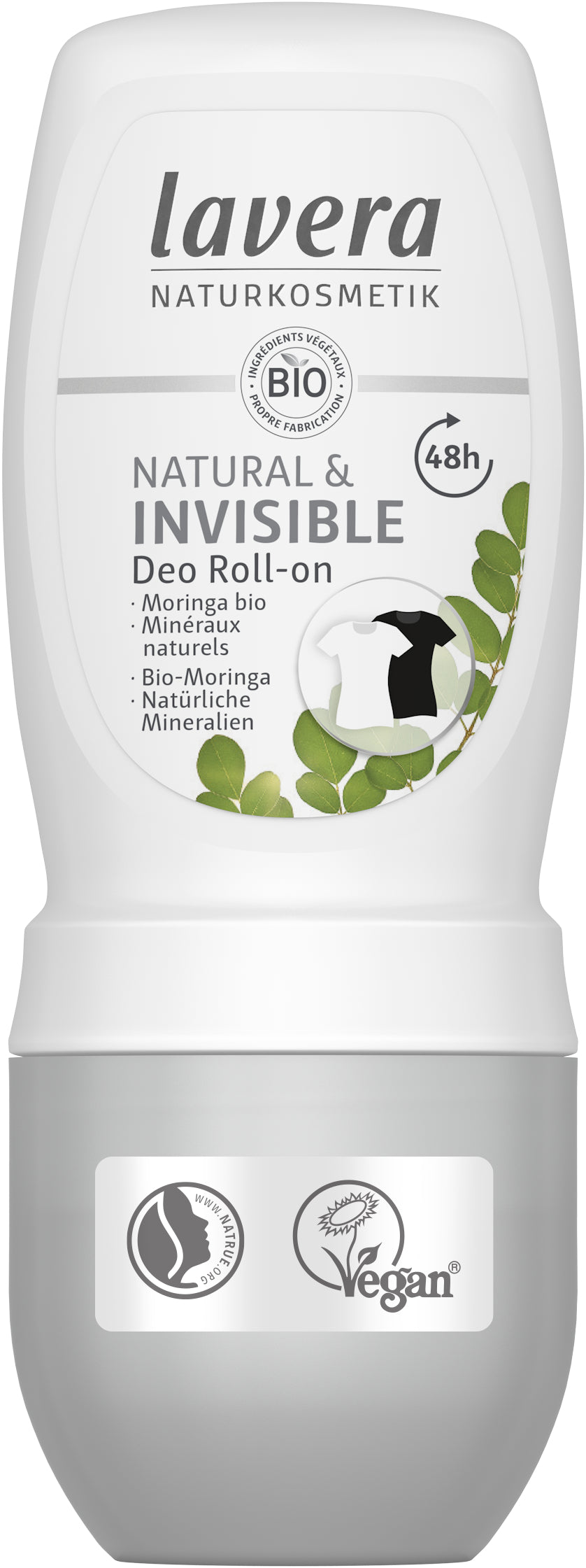 Lavera Deodorant roll-on natural & invisible bio 50.00 Milliliter