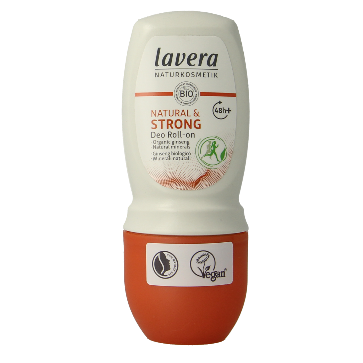 Lavera Deodorant roll-on natural & strong bio 50.00 Milliliter