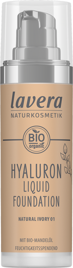 Lavera Hyaluron liquid foundation natural ivory 01 bio 30.00 Milliliter