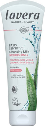 Lavera Basis Sensitive cleansing milk 125.00 Milliliter