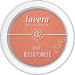 Lavera Velvet blush powder rosy peach 01 5 Gram