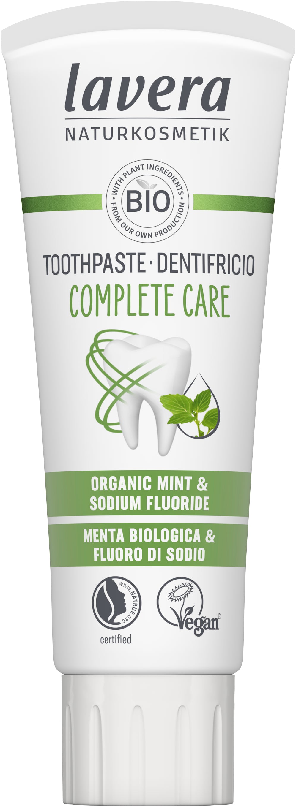 Lavera Tandpasta complete care bio 75.00 Milliliter