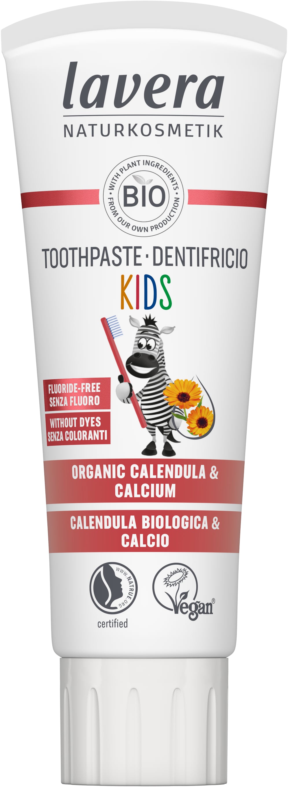 Lavera Tandpasta kids bio 75.00 Milliliter