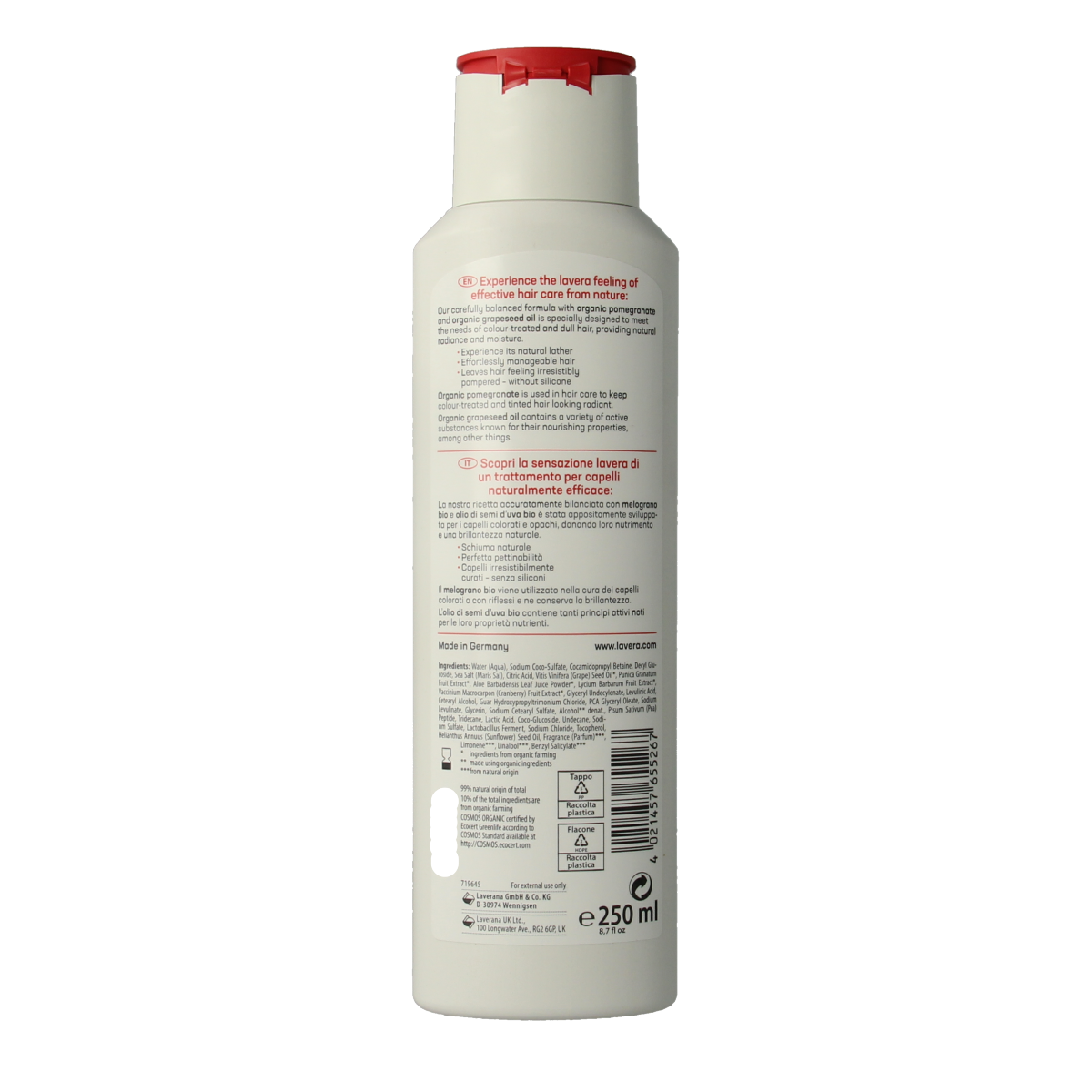 Lavera Shampoo colour & care 250.00 Milliliter