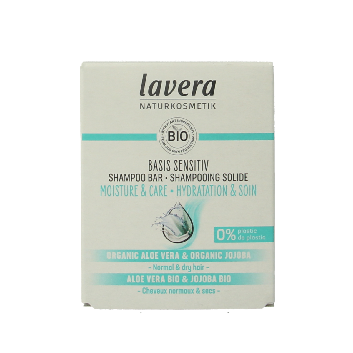 Lavera Shampoobar basis sensitiv moisture & care 50.00 Gram