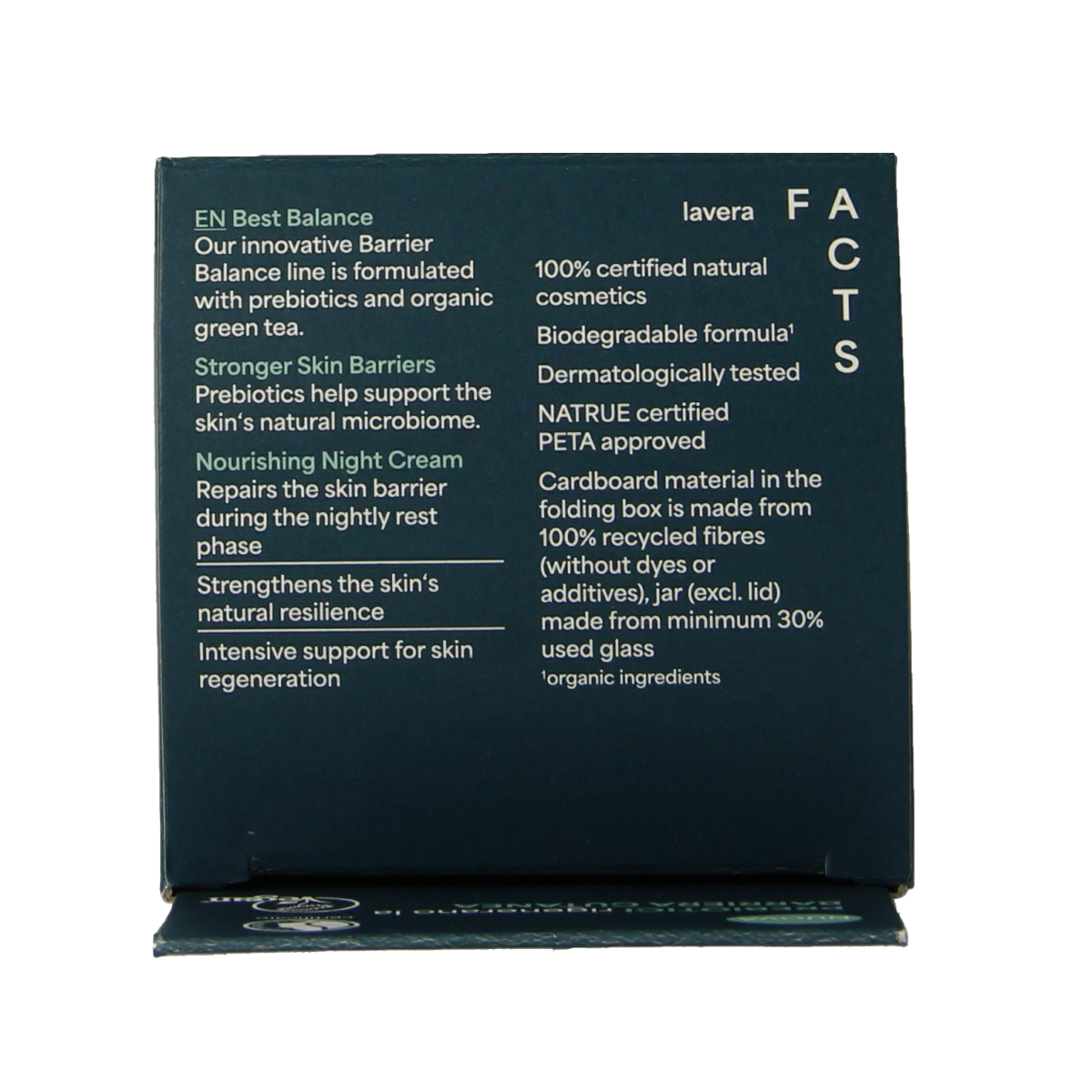 Lavera Barrier balance nightcream bio 50.00 Milliliter