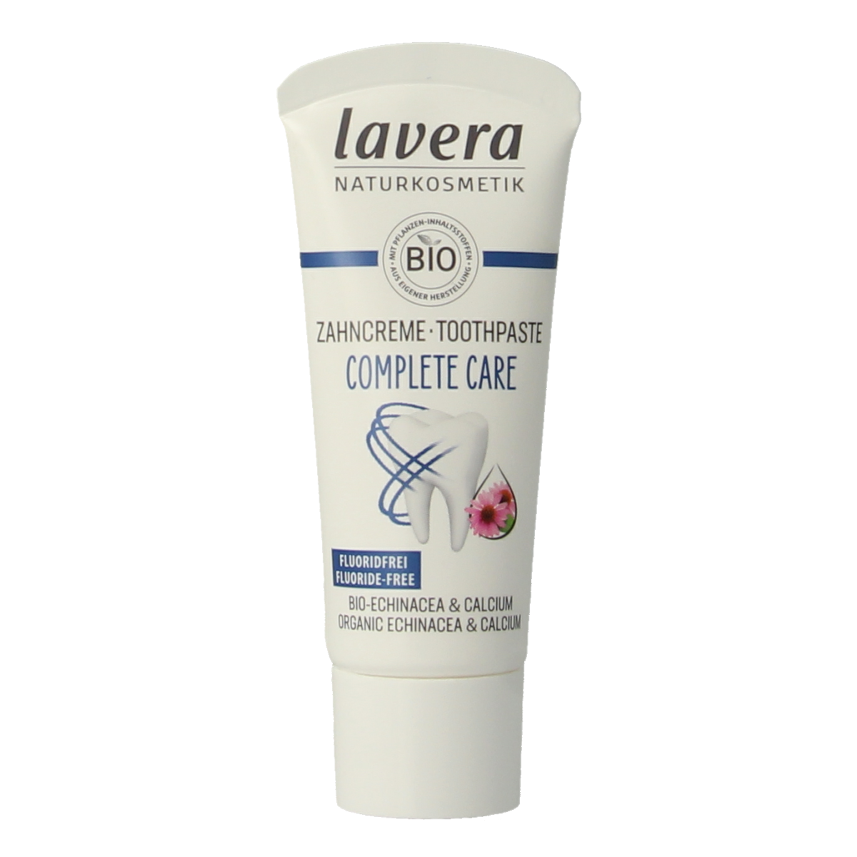 Lavera Tandpasta complete care fluoridevrij bio mini 20.00 Milliliter
