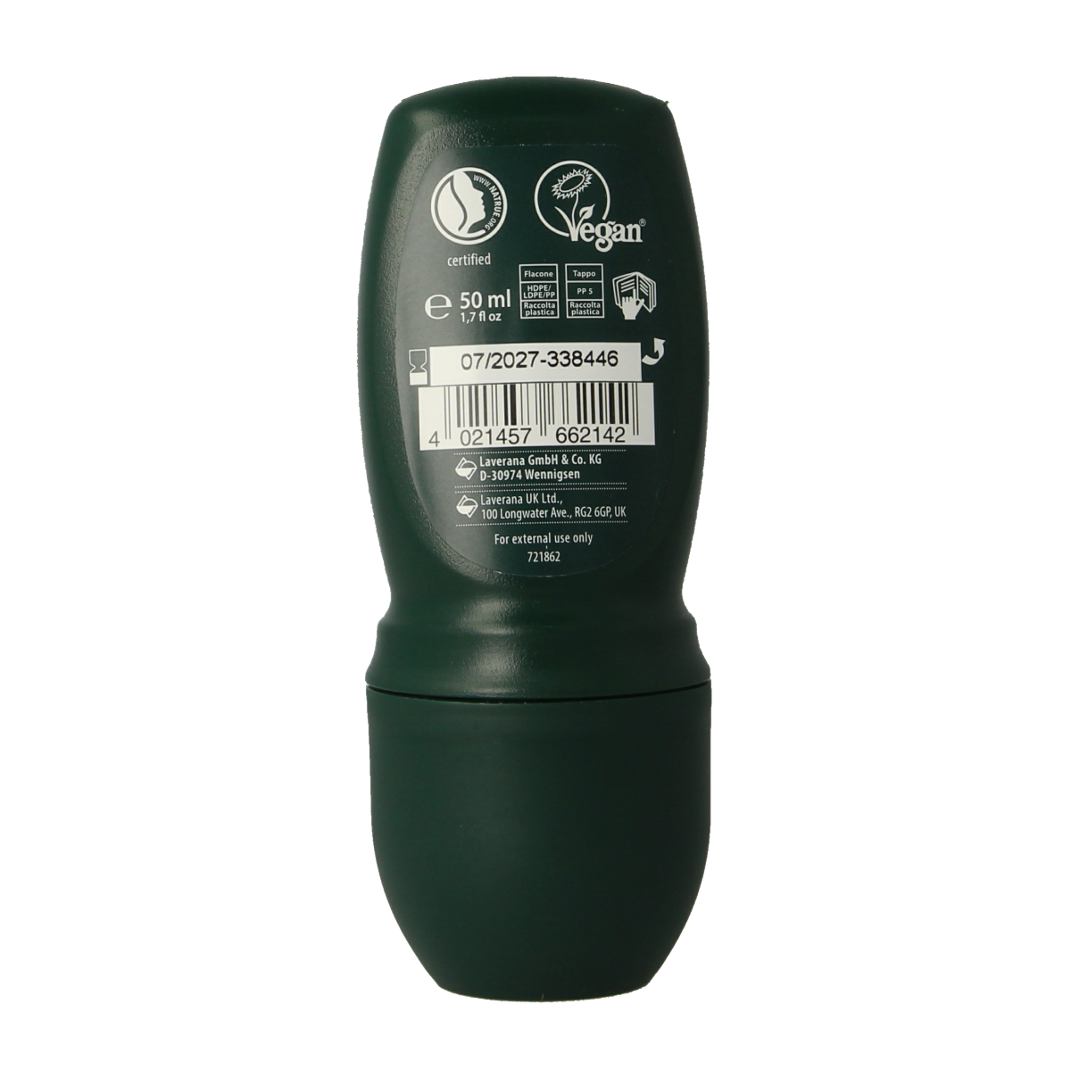 Lavera Men sensitiv deodorant roll-on bio 50.00 Milliliter