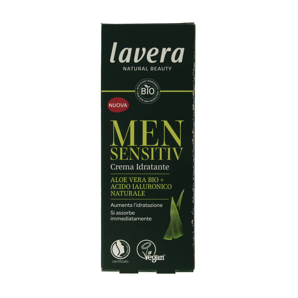 Lavera Men sensitiv moisturizing cream bio 50.00 Milliliter