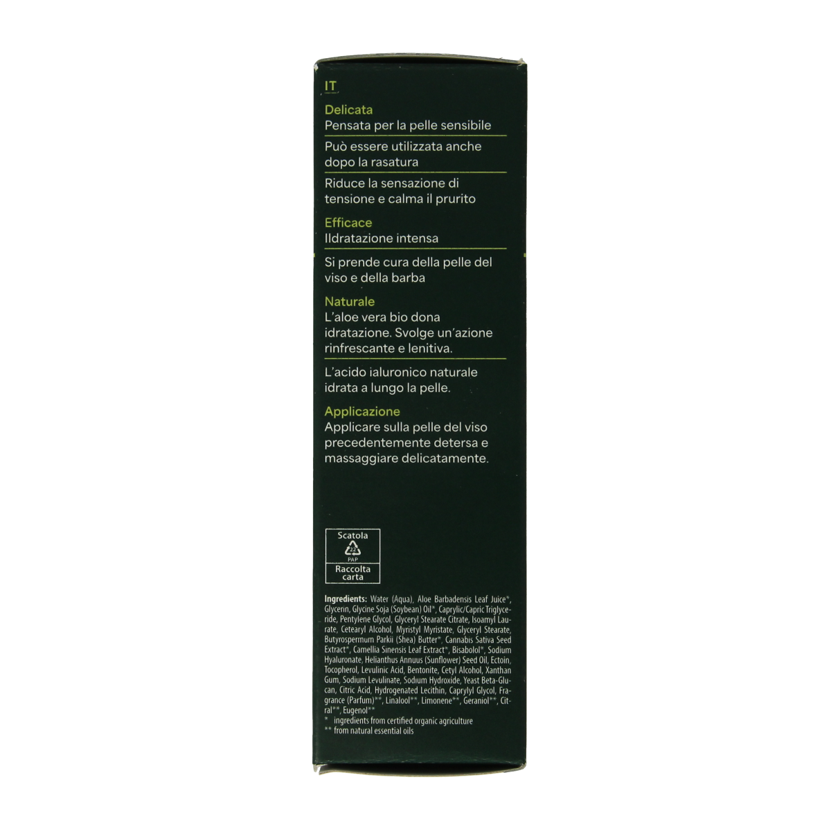 Lavera Men sensitiv moisturizing cream bio 50.00 Milliliter
