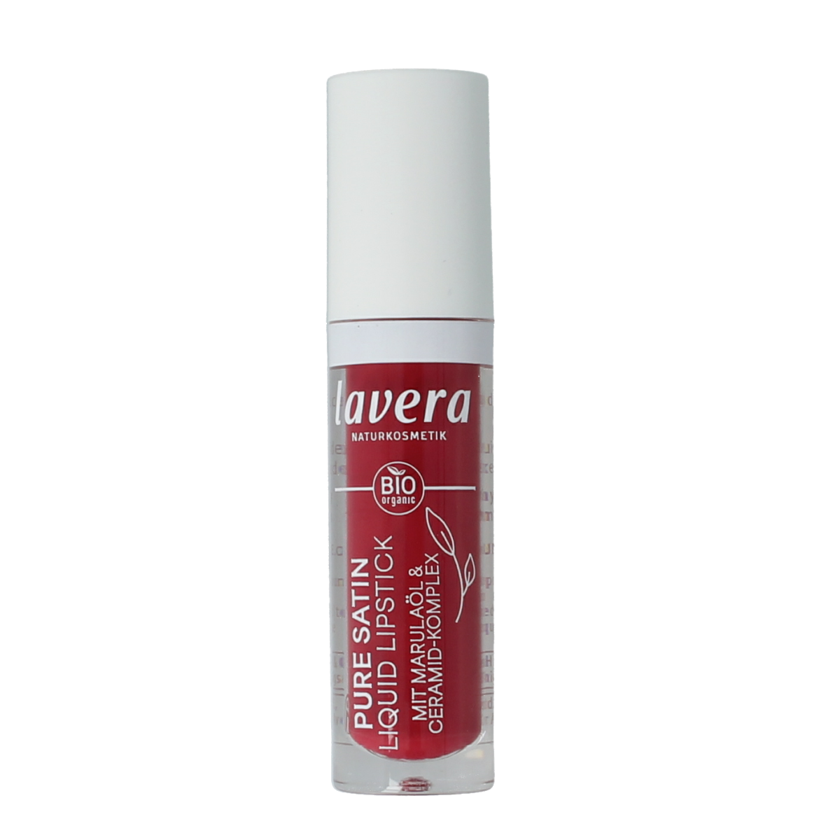 Lavera Lipstick liquid poppy red 01 bio 1.00 Stuks