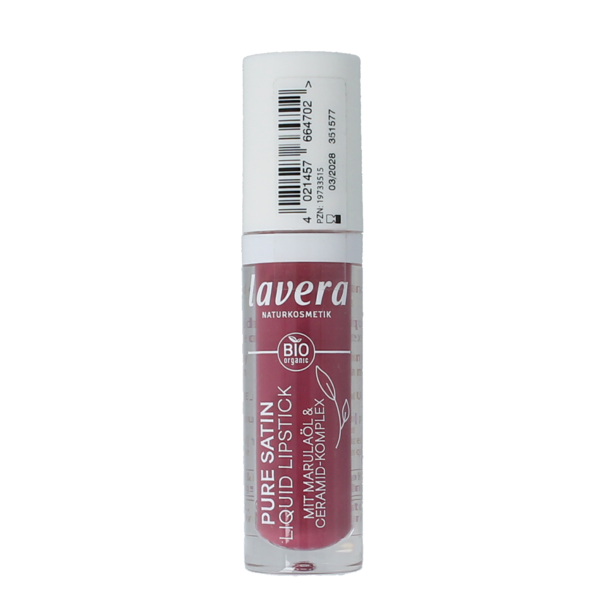Lavera Lipstick liquid wild mauve 03 bio 1.00 Stuks
