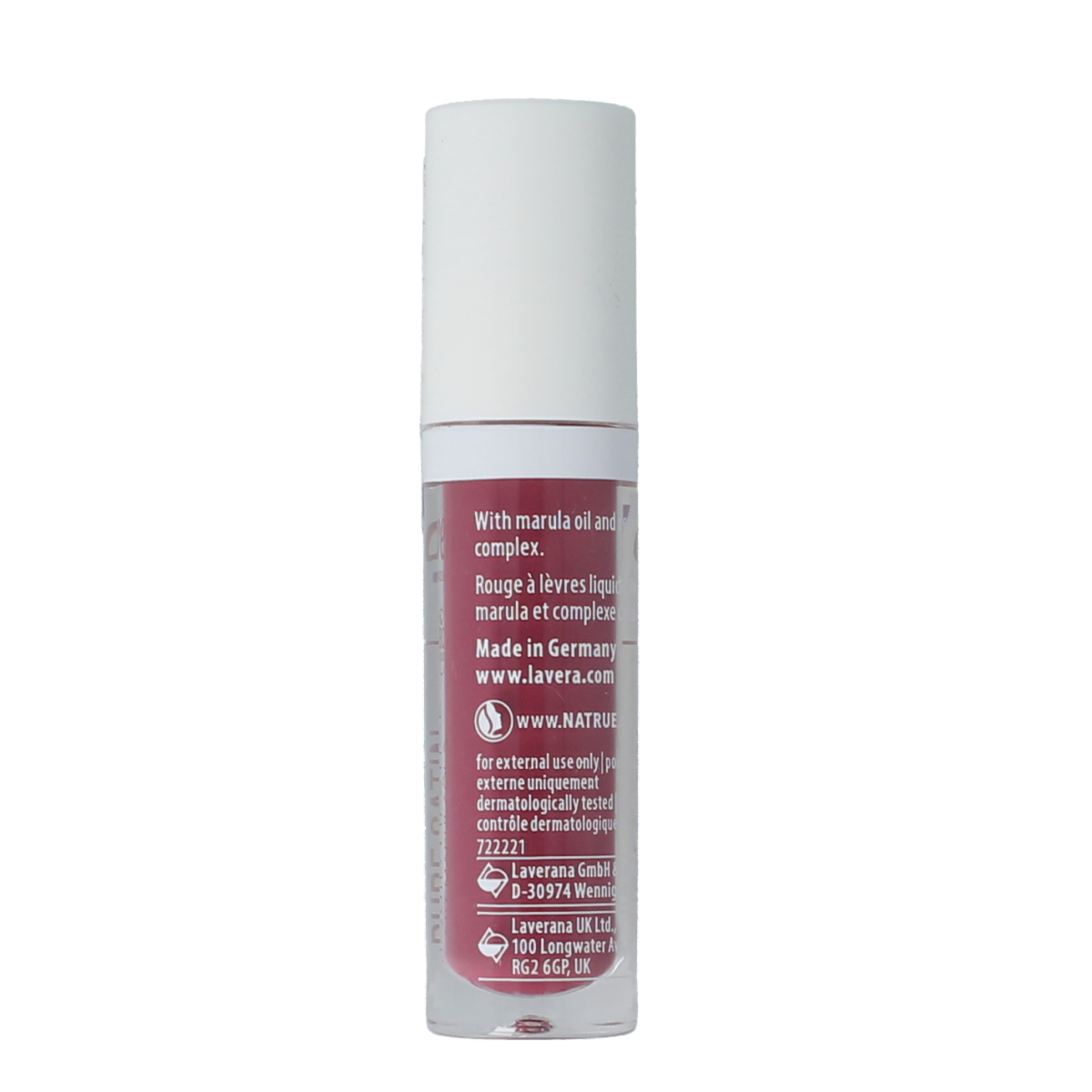Lavera Lipstick liquid wild mauve 03 bio 1.00 Stuks