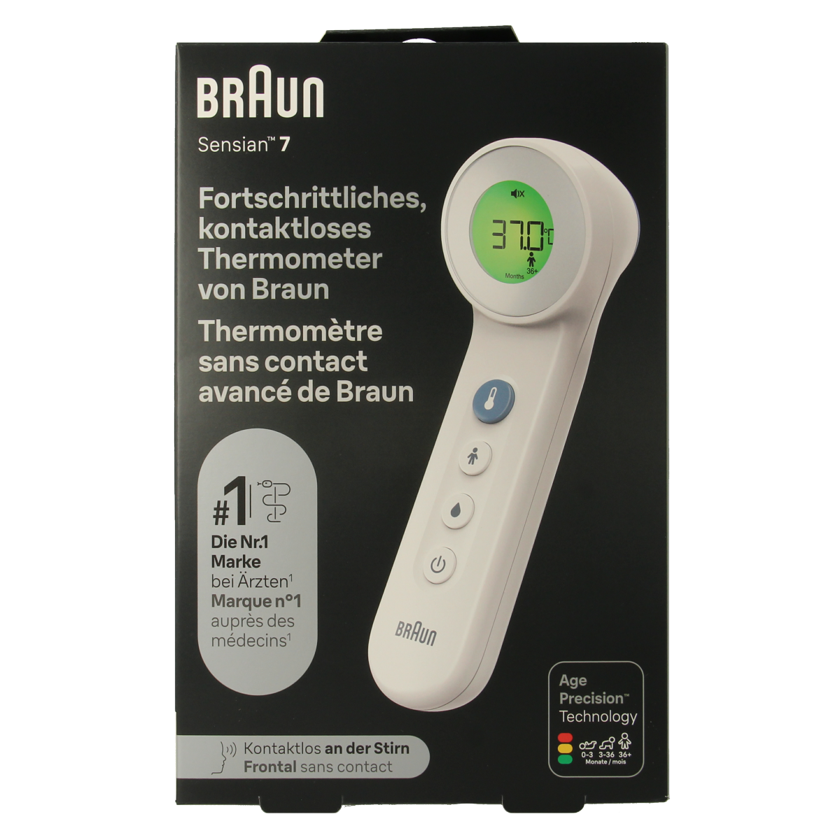 Braun Voorhoofdthermometer BNT 400WE 1.00 Stuks