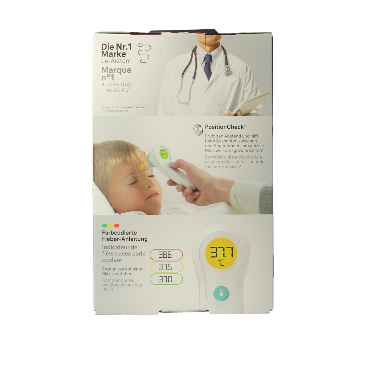 Braun Voorhoofdthermometer BNT300WE 1.00 Stuks