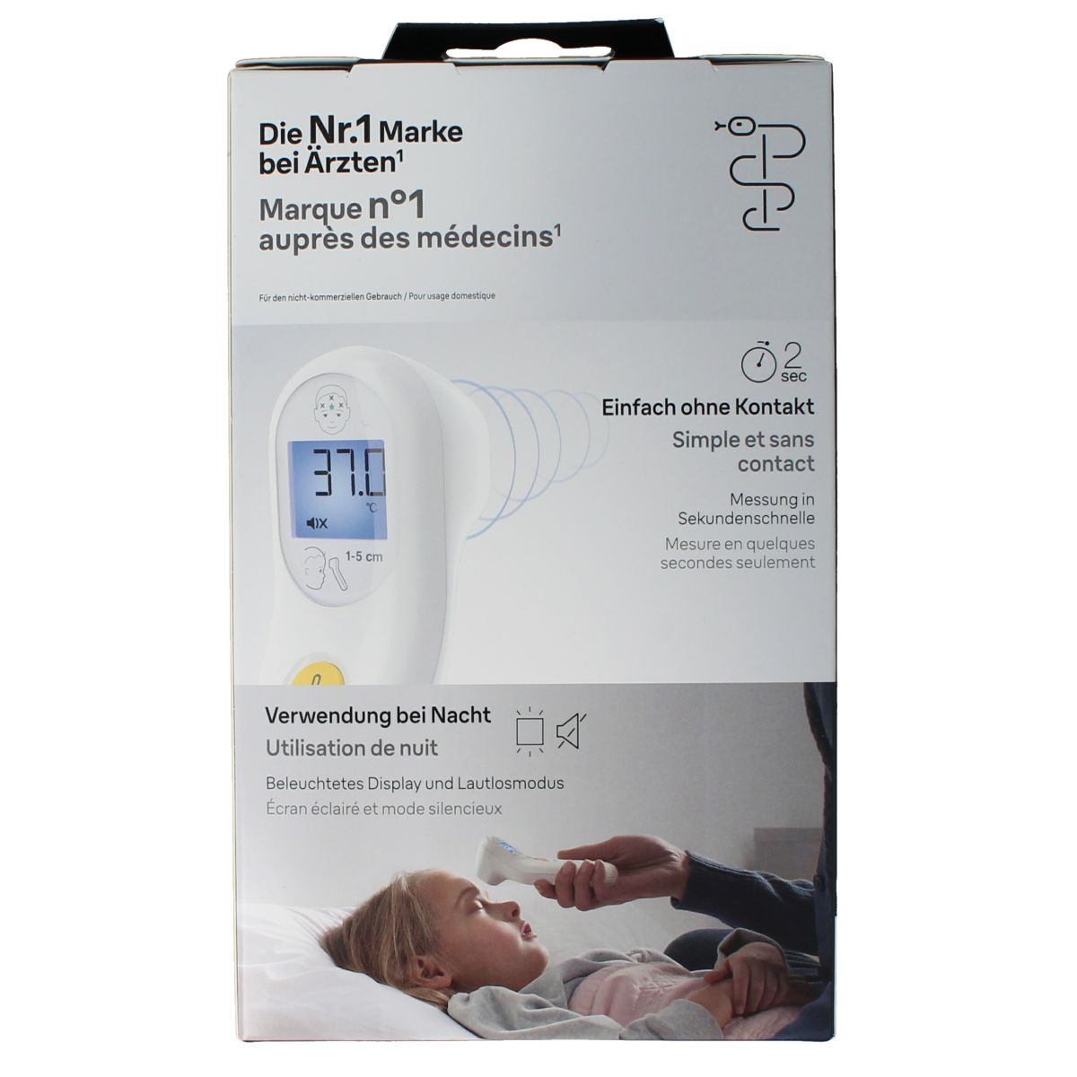 Braun Voorhoofdthermometer Sensian 3 BNT050 1.00 Stuks