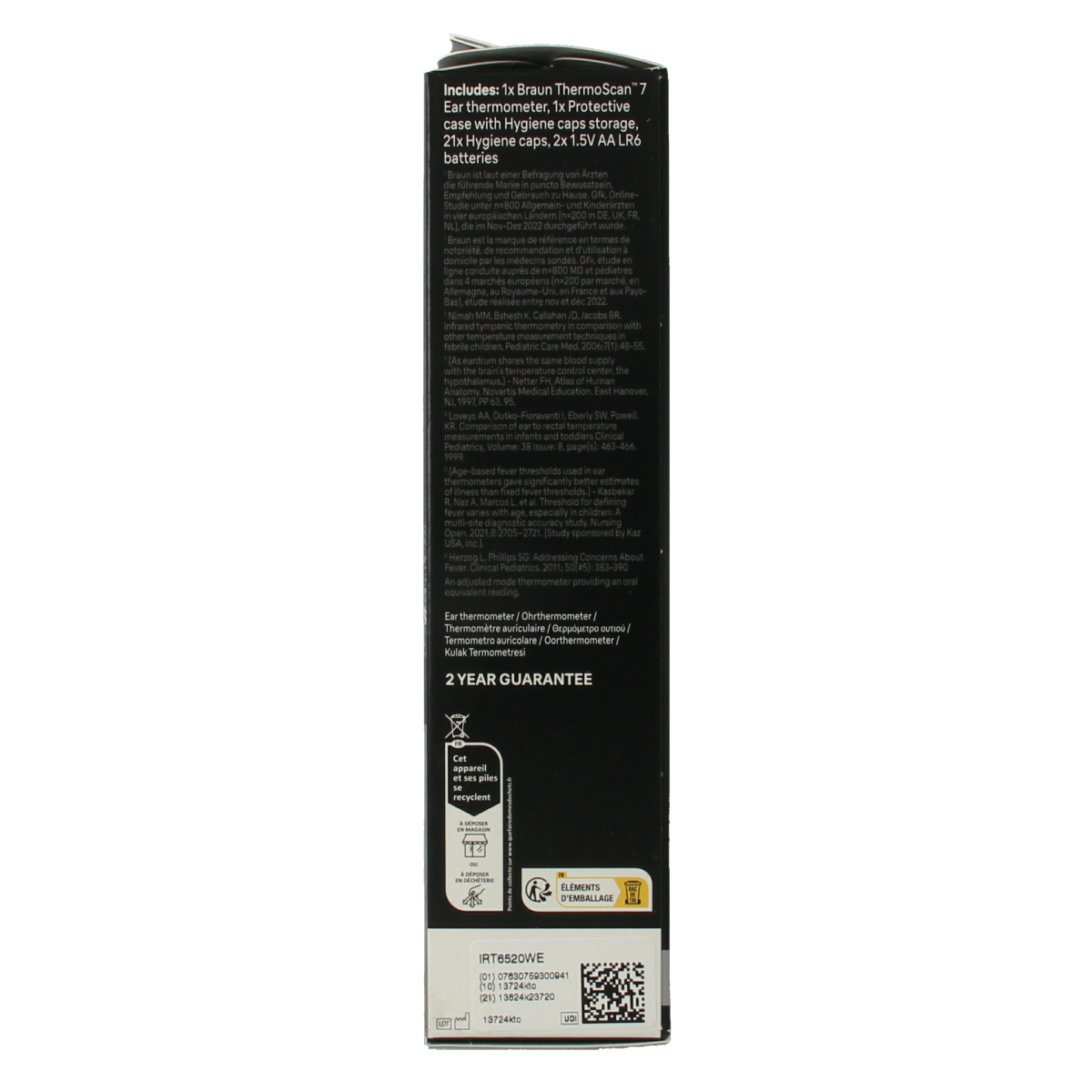Braun Thermoscan 7 IRT 6520 1.00 Stuks