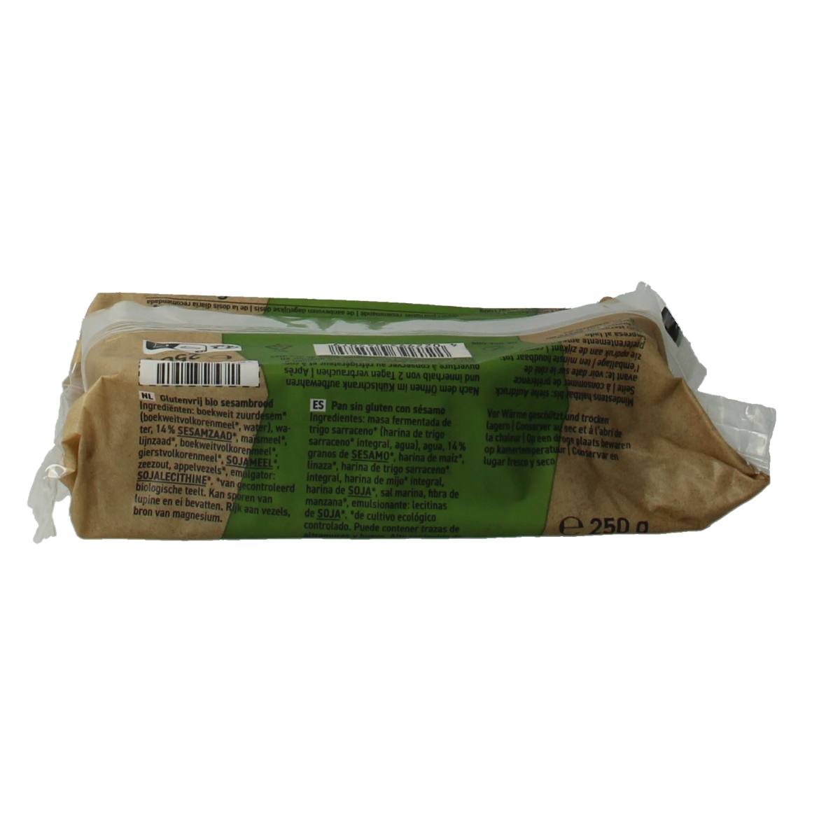 Schnitzer Sesambrood glutenvrij bio 250.00 Gram