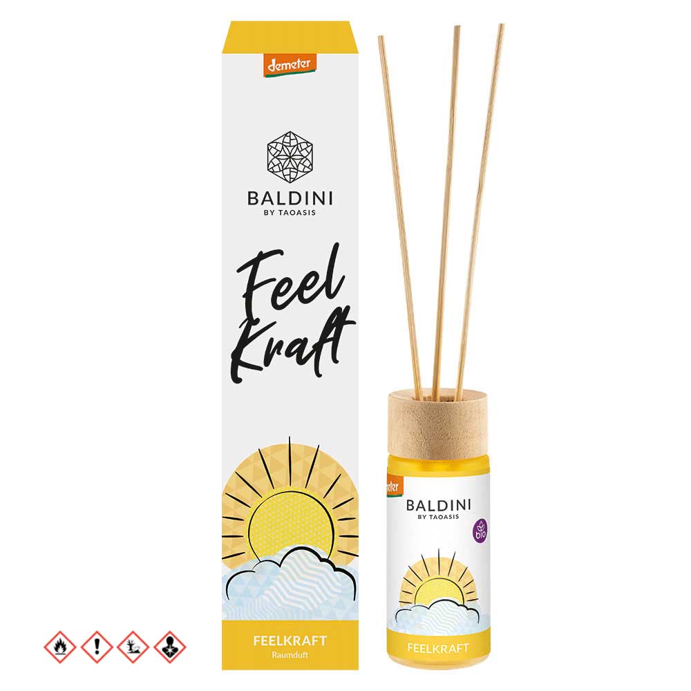 Baldini Geurstokjes feelkraft bio demeter 50.00 Milliliter