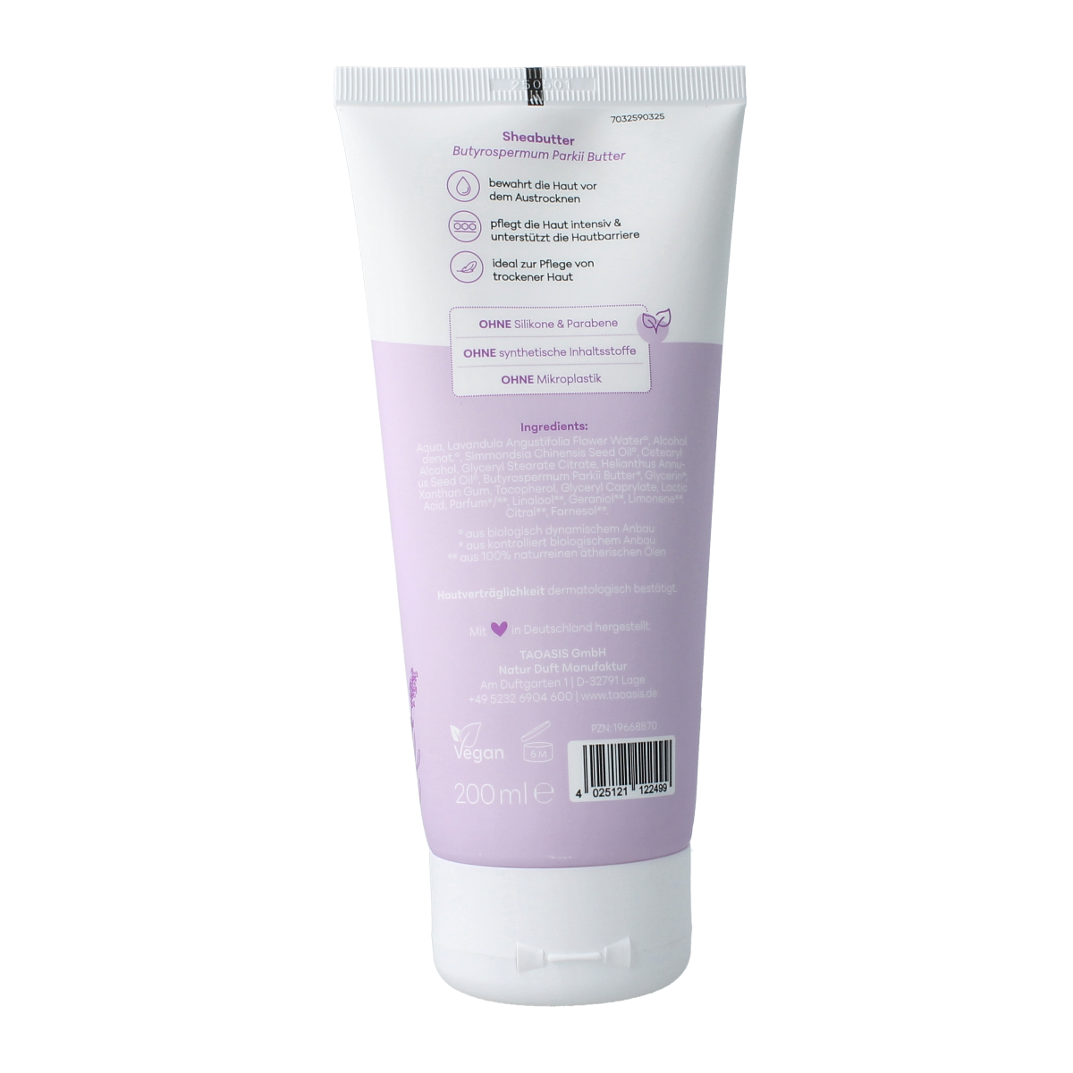 Baldini Bodylotion lavendel demeter 200.00 Milliliter