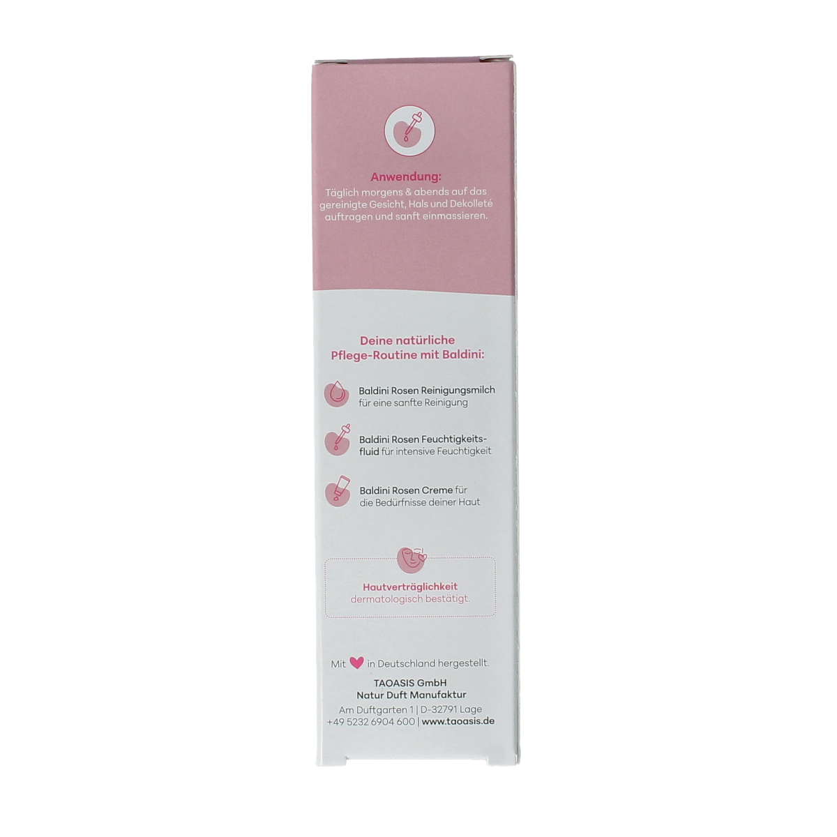 Baldini Fluid hydraterend rose demeter 30.00 Milliliter