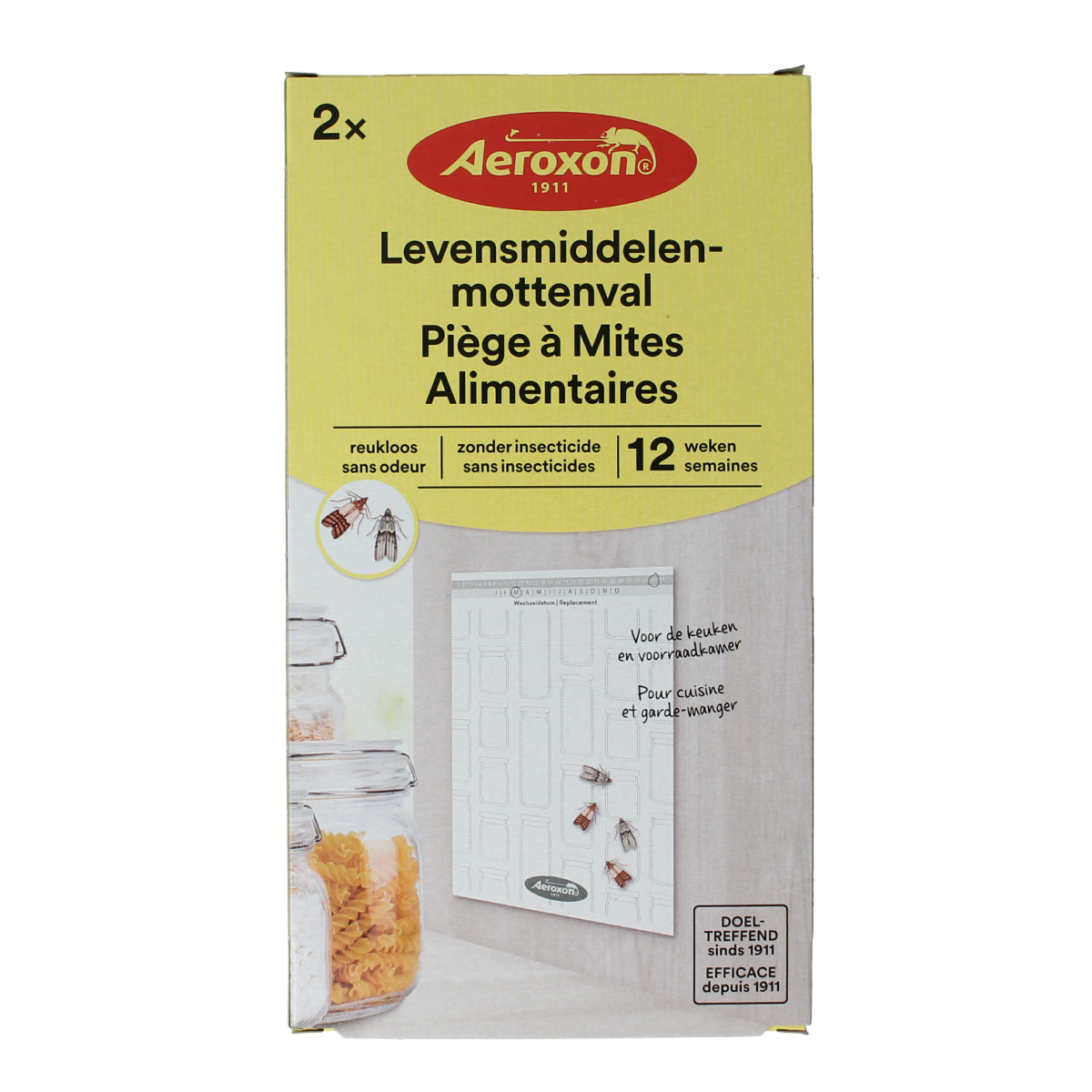 BSI Levensmiddelenmottenval 2.00 Stuks
