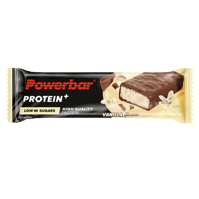 Powerbar Protein+ bar low sugar vanilla 35.00 Gram