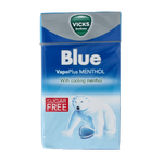 Vicks Blue menthol suikervrij box 40.00 Gram