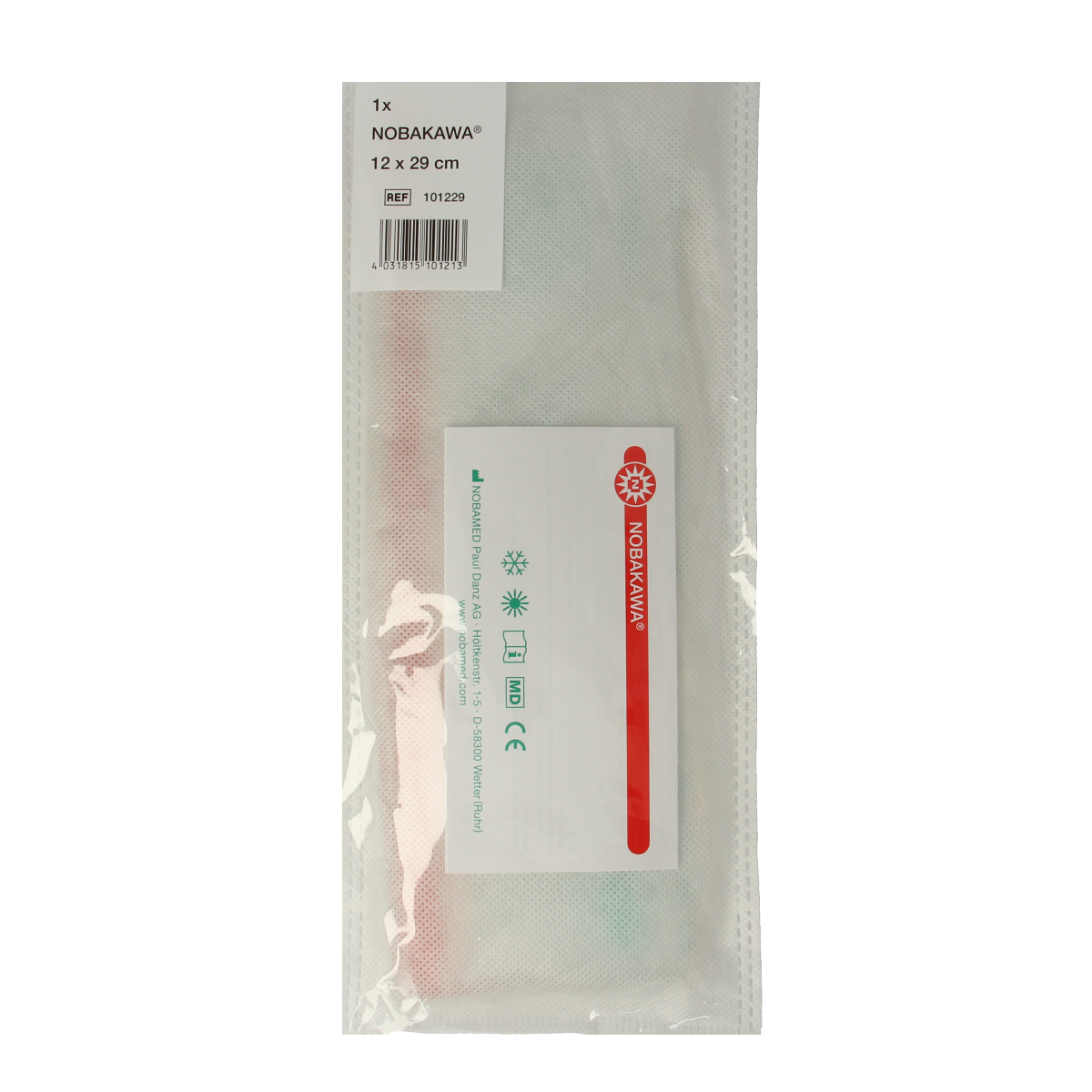 Nobakawa Koud warm kompres 12 x 29cm 1.00 Stuks