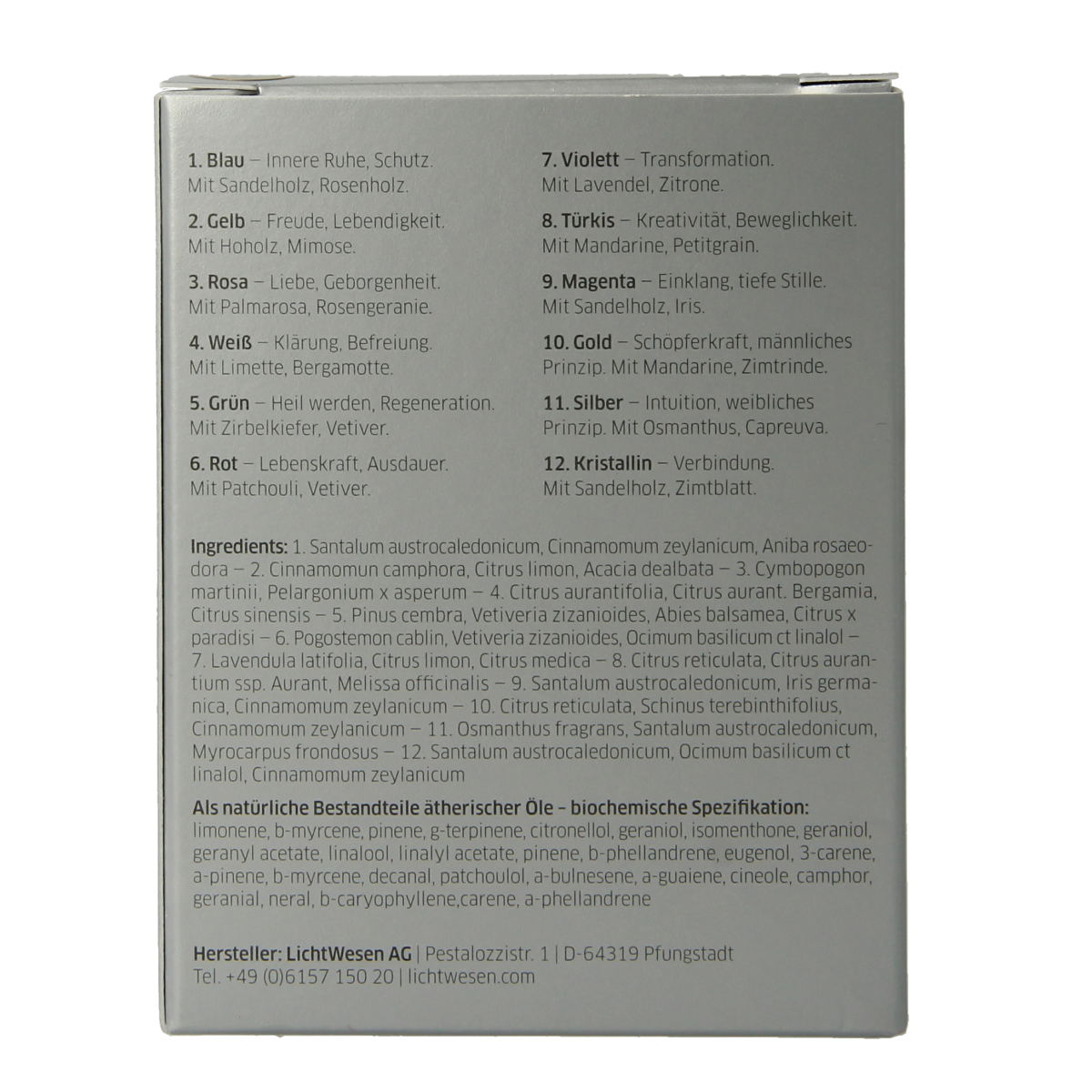 Lichtwesen Elohim olie zilver 65 10.00 Milliliter