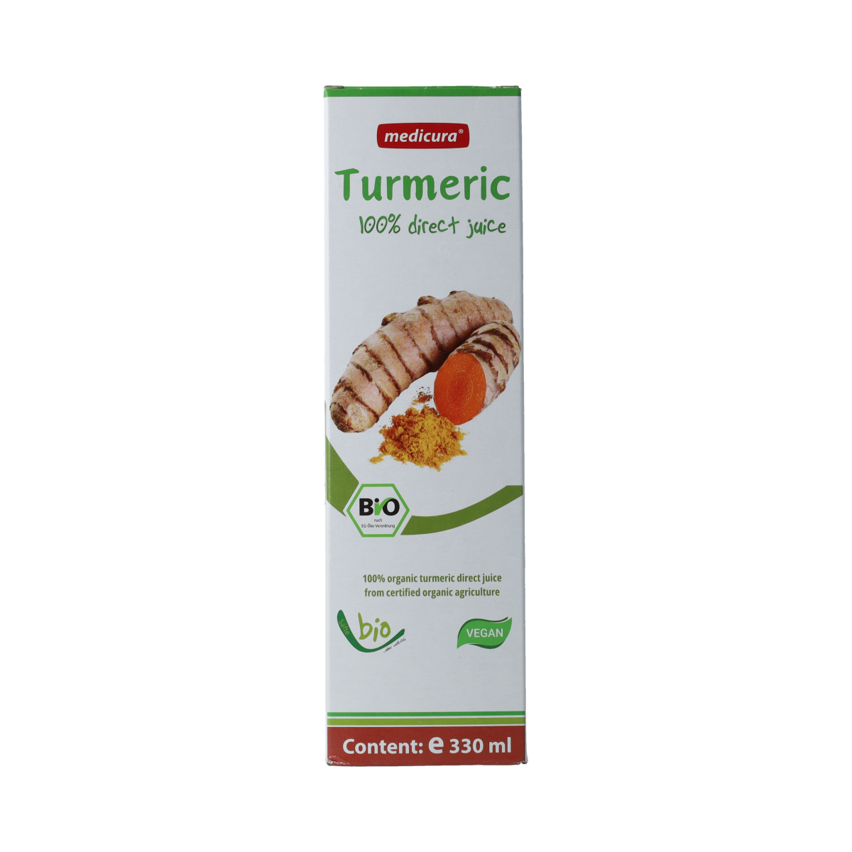 Medicura Curcuma 100% sap Bio 330.00 Milliliter