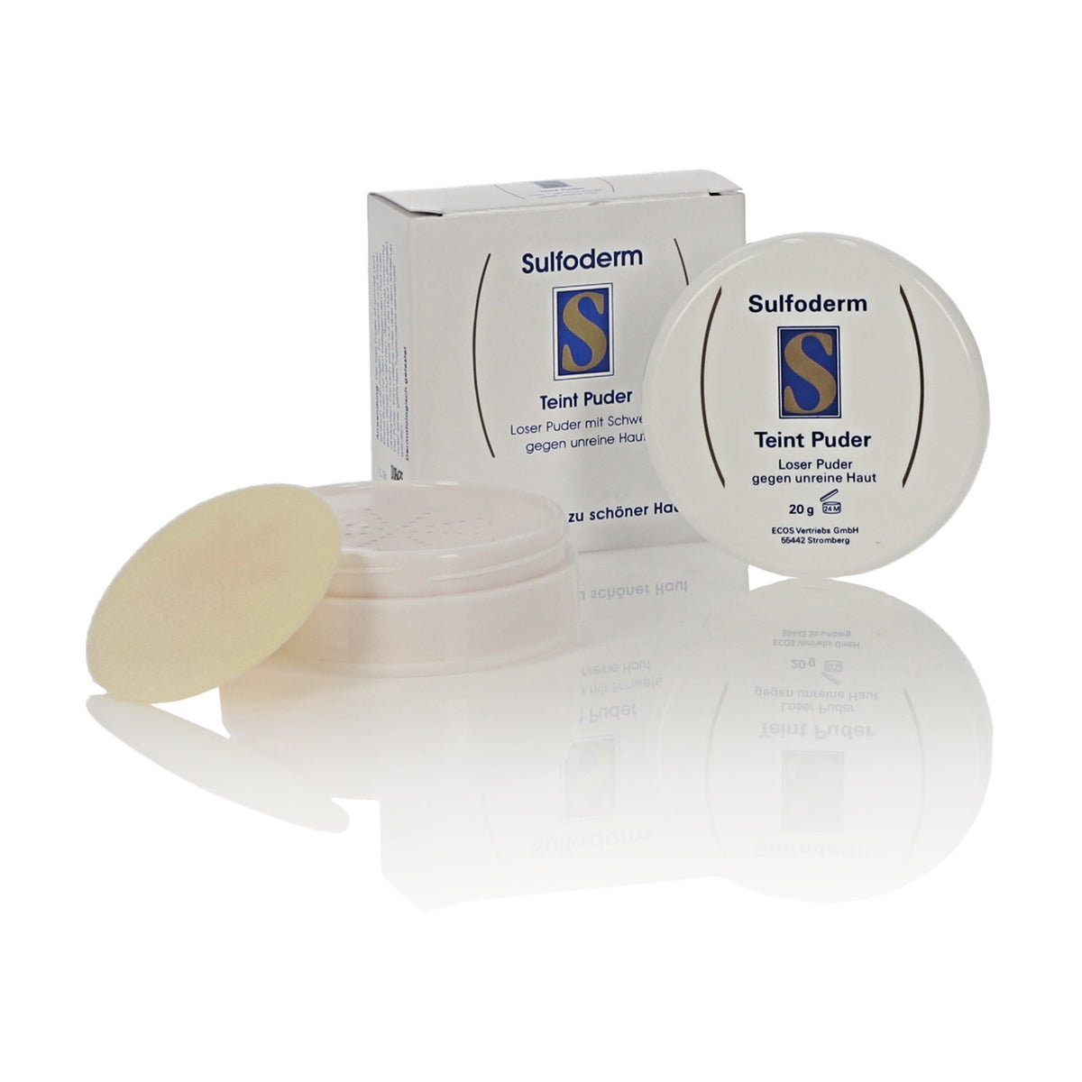 Sulfoderm S teint powder 20.00 Gram