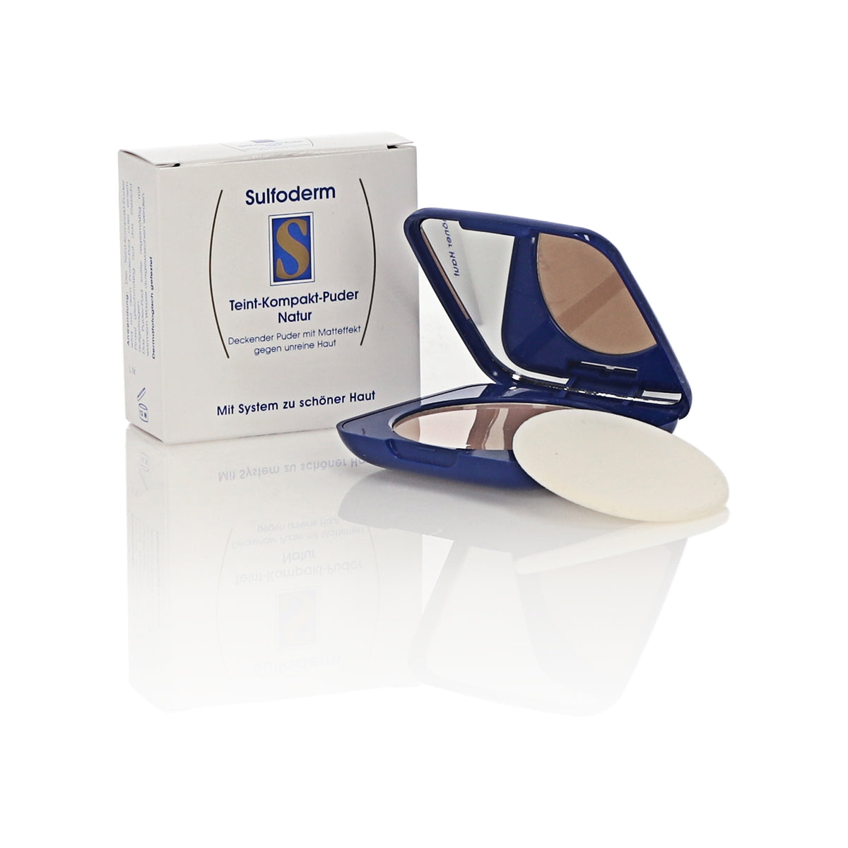Sulfoderm S teint compact powder natural 10.00 Gram