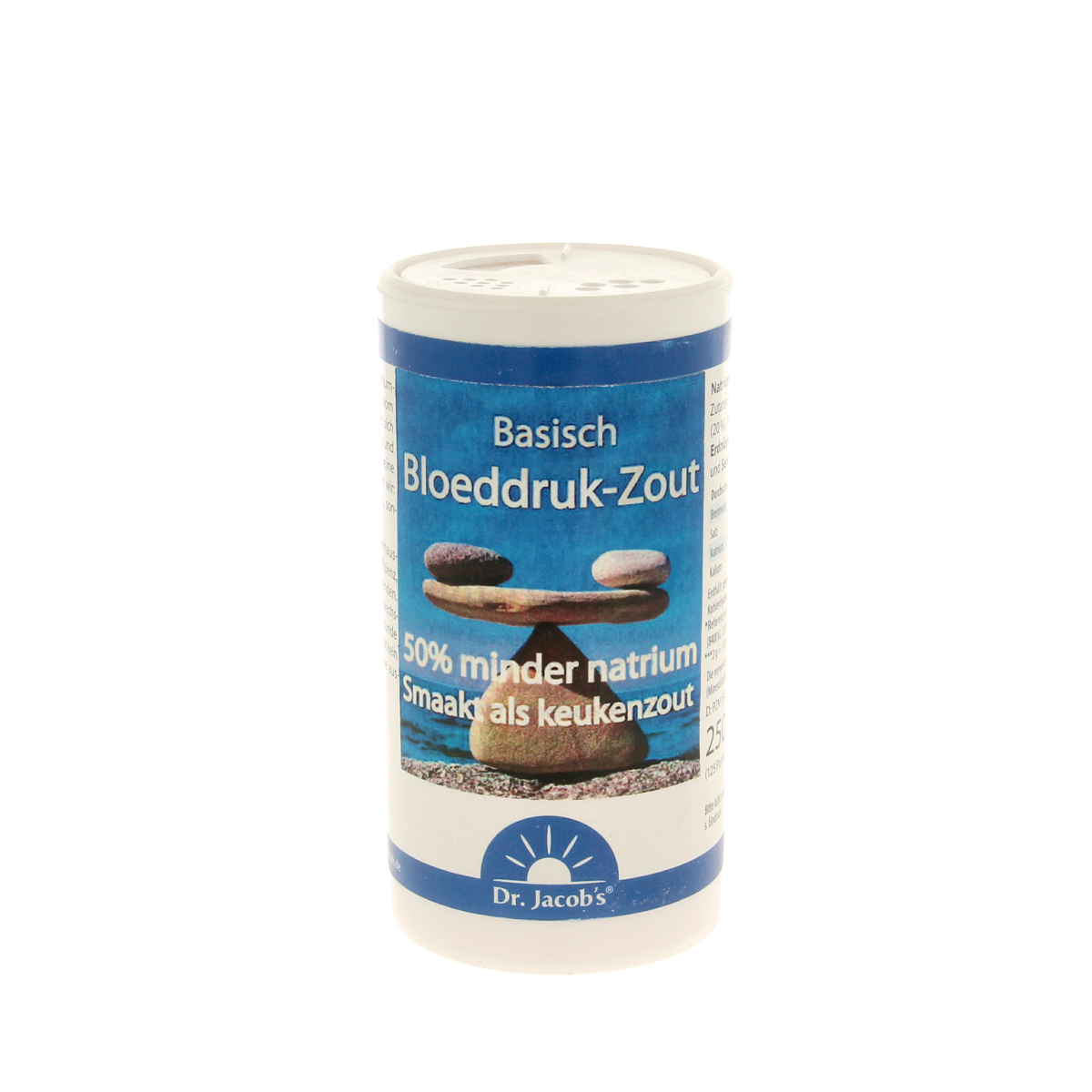 Dr. Jacob's Basisch bloeddrukzout 250.00 Gram
