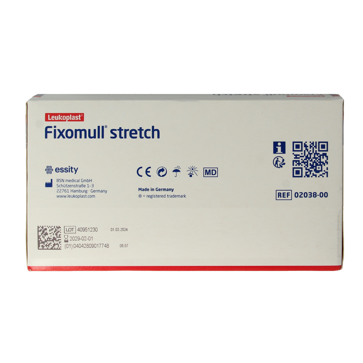 Fixomull Stretch 10m x 15cm 2038 1.00 Stuks