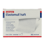 Elastomull Fixatiewindsel haft 20m x 6cm 45476 beige/wit 1 Stuks