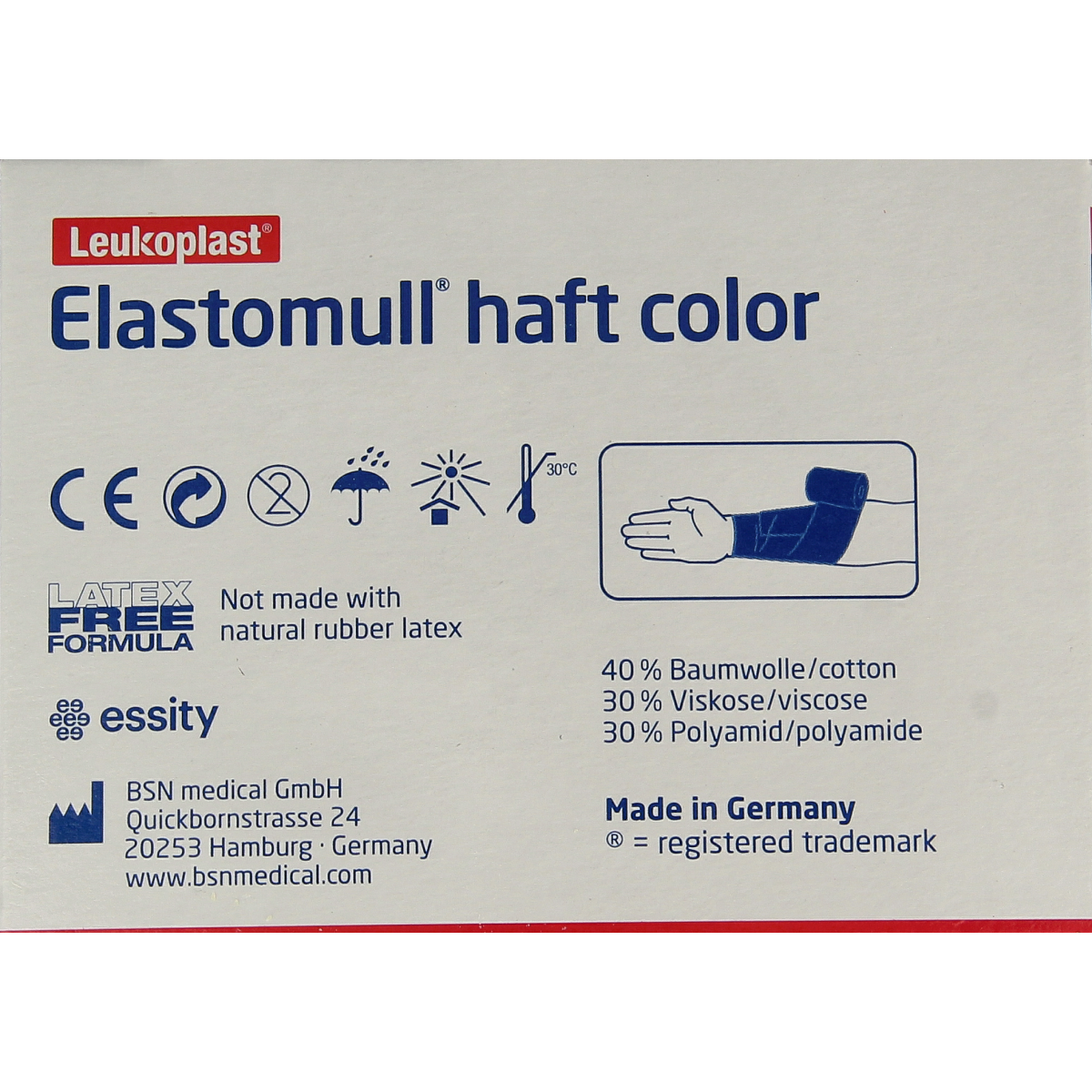 Elastomull Fixatiewindsel haft 20m x 6cm 45371 1.00 Stuks