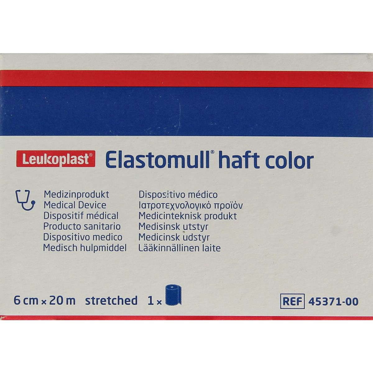 Elastomull Fixatiewindsel haft 20m x 6cm 45371 1.00 Stuks
