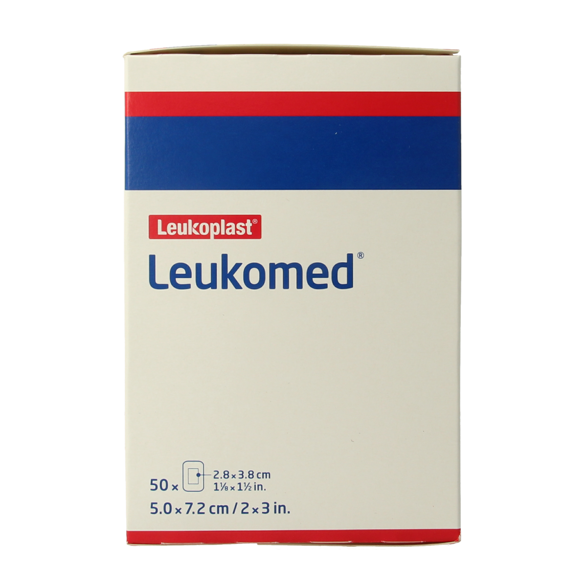 Leukomed Wondverband 7.2 x 5cm steriel 50.00 Stuks