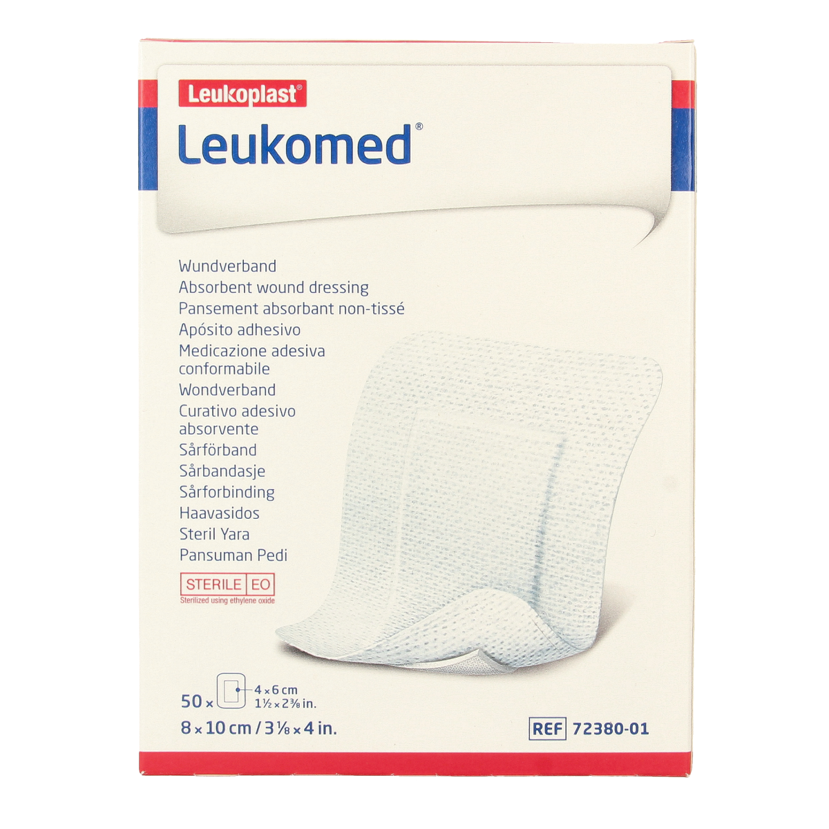 Leukomed Wondverband 8.0 x 10cm steriel 50.00 Stuks