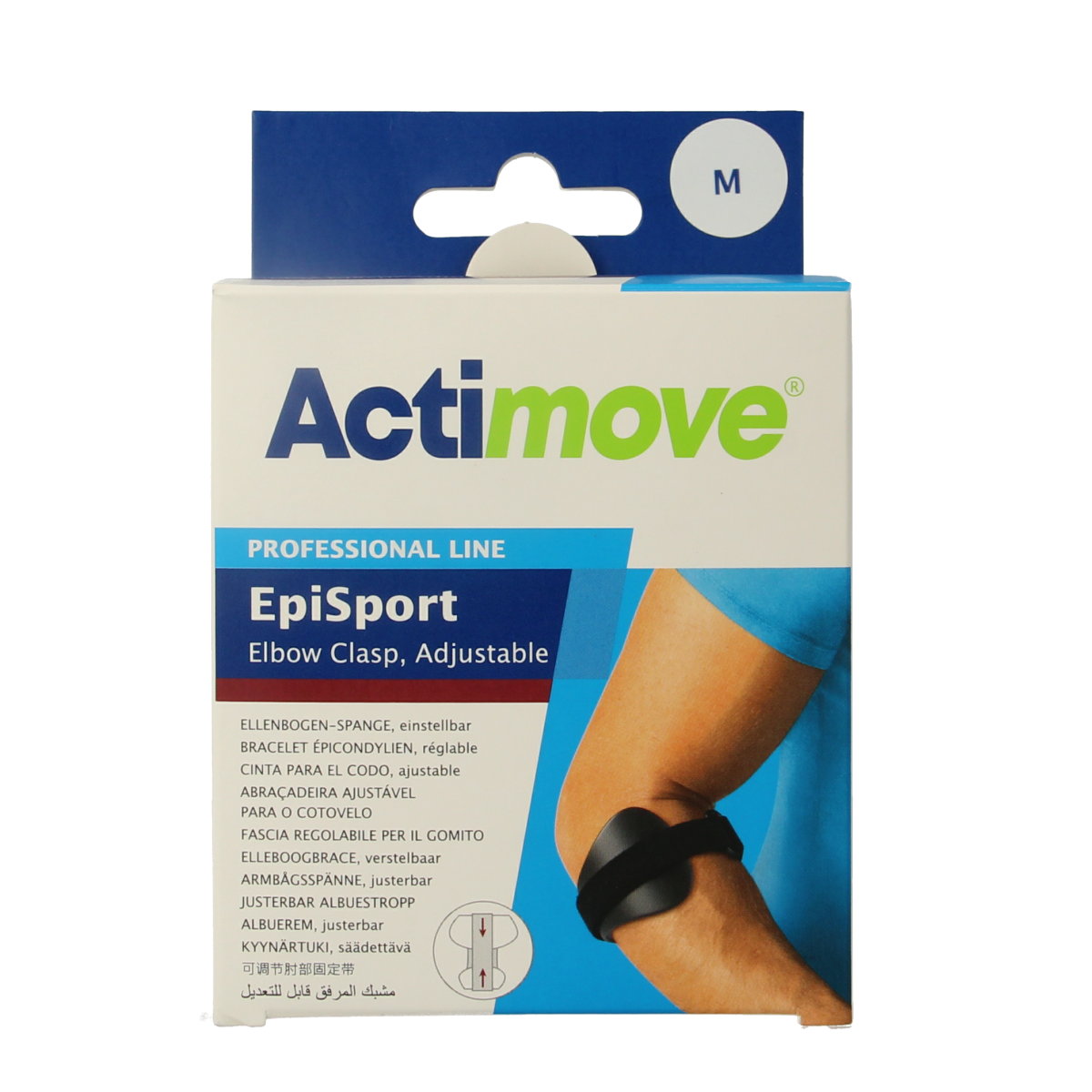 Actimove Episport elleboogbandage maat M  1.00 Stuks