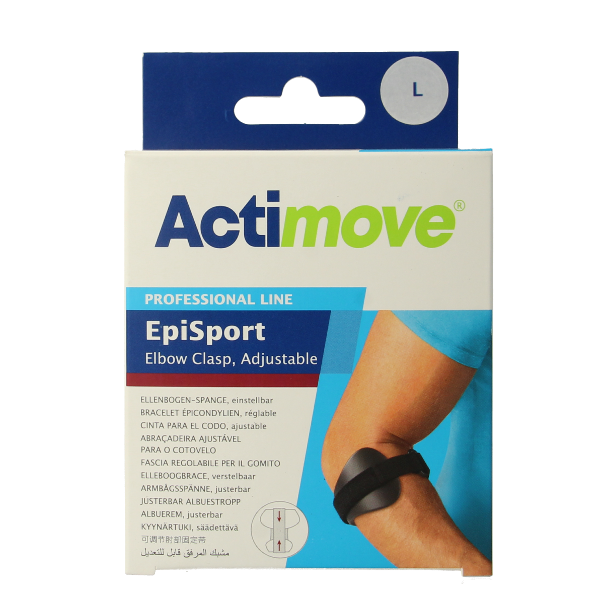 Actimove Episport elleboog Large 1.00 Stuks