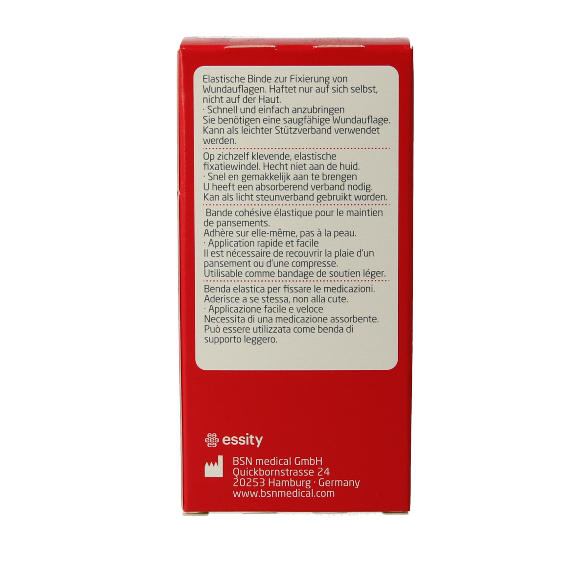 Elastomull Fixatiewindsel haft 10cm x 4m 1.00 Stuks