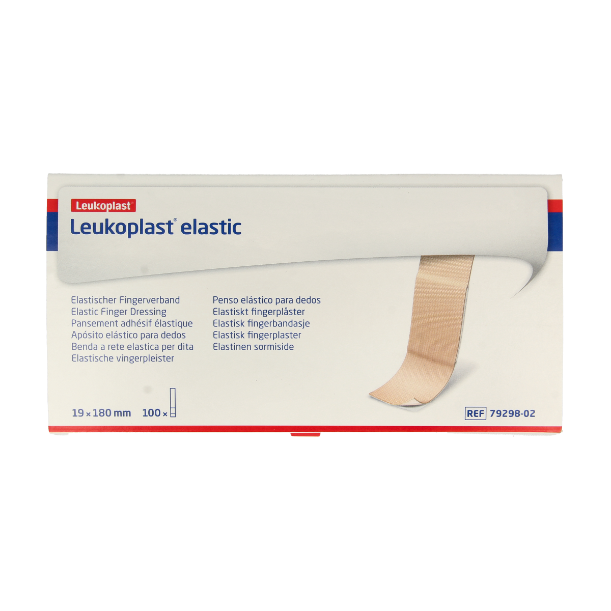Leukoplast Vingerpleister elastic 100.00 Stuks