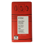 Vivani Chocolade puur met marsepein & amaretto bio 100.00 Gram