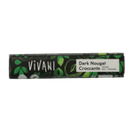 Vivani Chocolate To Go dark nougat croccante bio 35.00 Gram