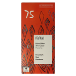 Vivani Chocolade puur 75% kokosbloesemsuiker bio 80.00 Gram